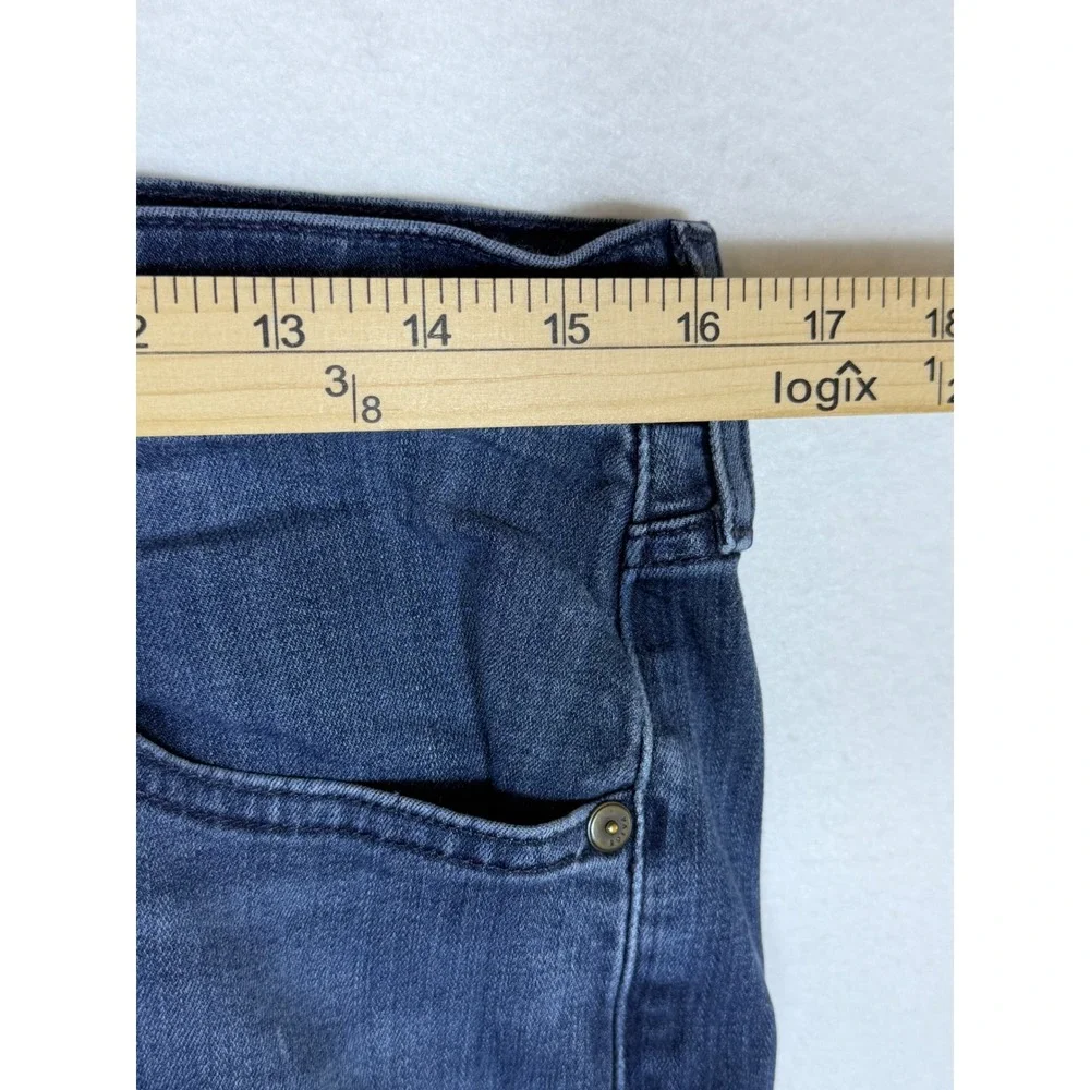 Paige Federal‎ Slim Straight Jeans Mens 32 Dark Blue Wash 101-2107435